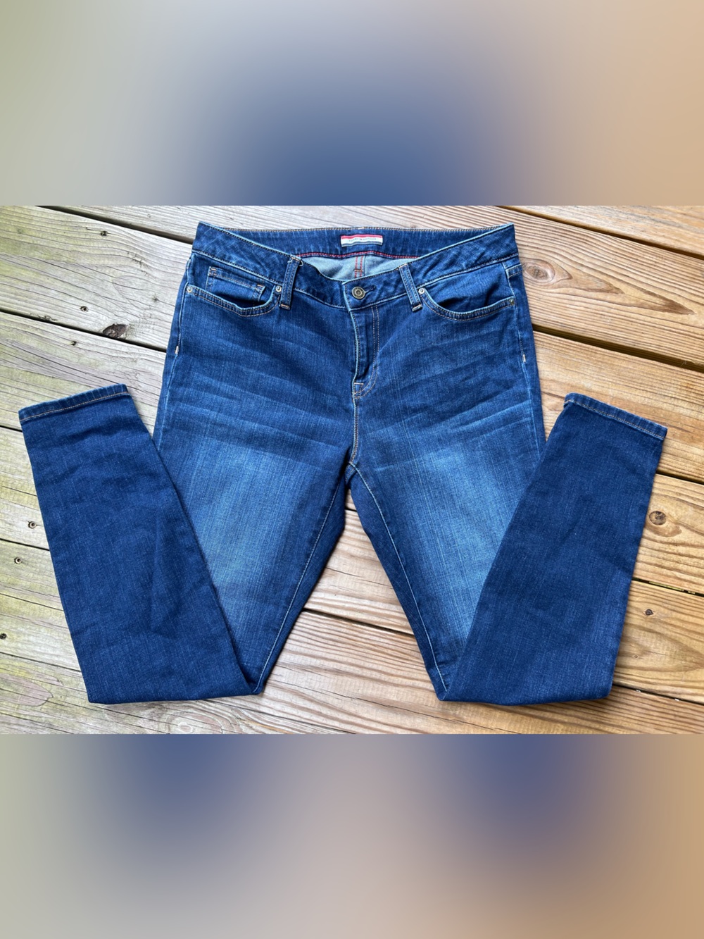 Tommy Hilfiger Woman’s Skinny Jeans Size 10 - Picture 2 of 12